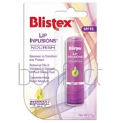 Blistex Infusions nourish Lip Balm SPF15 beeswax  botanical oils 37g  6 Pack