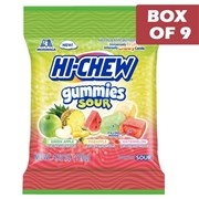 Hichew Gummies Sour Mix Chewy Bag 120g  9 Pack