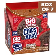 Chips Ahoy Big Chewy Chocolatey Brownie Cookies 71g  7 Pack