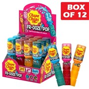 Chupa Chups Frooze Pop Fruit Lollipop 21g  12 Pack