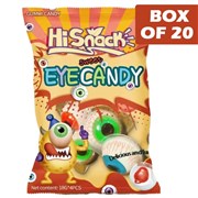 Hisnack Eye Gummy Liquid Candy Ball 4 Pieces  20 Pack