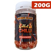 Bubble Blast Hot Chili Strawberry 200g