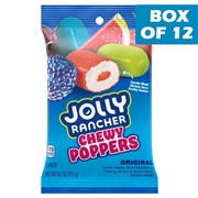 Jolly Rancher Chewy Popper Original Flavour Bag 175g  12 Pack