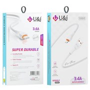 UI 34A Fast Charging Cable USB to Lightning