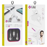 UI Wired Earphone With TypeC Jack