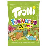 Trolli Funiverse Sour Bag 100g  12 Pack