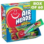 Airhead Sour Assorted Flavours 60 Bars