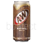 AW Root Beer Soda Can 473ml  24 Pack