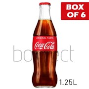Mexican Coca Cola Glass Bottle 125Litre  8 Pack
