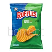 Mexican Ruffles Queso Cheese Potato Chips 60g  24 Pack