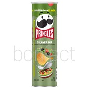 Pringles 7Layer Dip Potato Chips 158g  14 Pack