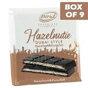 Dubai Chocolate Tablet  Hazelnut  Kunafa 80g  9 Pack