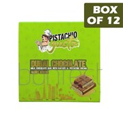Gusto Pistachio Dubai Chocolate With Kataifi  Pistachio Cream Bar 100g  12 Pack