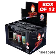 Blow Torch Pineapple Design Lighter 12 Pack