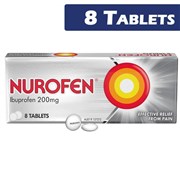 Nurofen 200mg Ibuprofen 8 Tablets