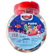 Kapri Fill Gummy Tub  Fish 18g  25 Pieces