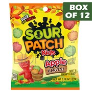 Sour Patch Kids Halloween Apple Harvest Mix Bag 101g  12 Pack
