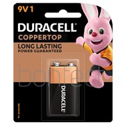 Duracell Coppertop 9V 1 Pack Batteries
