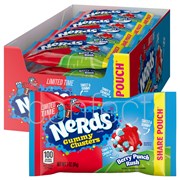 Nerds Gummy Clusters Berry Punch Rush Share Pouch Bag 85g  12 Pack