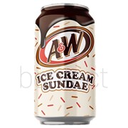 AW Ice Cream Sundae Soda Can 355ml  12 Pack