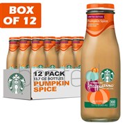Starbucks Pumpkin Spice Frappuccino Bottle 405ml  12 Pack