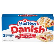 Hostess Cherry  Cream Cheese Danish 468g  6 Pack