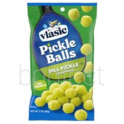 Vlasic Pickle Balls Dill Pickle Corn Puffs Bag 56G12 Pack