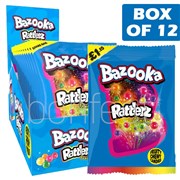 Bazooka Bazooka Rattlerz Fruity Chewy Candy 100g  12 Pack
