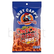 Andy Capps Onion Rings Hot Bag 57g  12 Pack