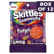 Skittles Gummies Fuego 164g  12 Pack