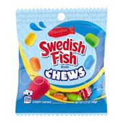 Swedish Fish Chews Assorted Soft  Chewy Candy 60g  12 Pack