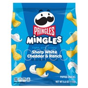Pringles Mingles Sharp White Cheddar  Ranch Puffed Snacks 155g  6 Pack