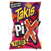 Takis Fuego Pix Crunchy Corn Puff Snack 815g  12 Pack