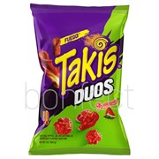 Takis Fuego Duos Hot Chili Pepper Lime  Watermelon Snack Mix 198g  12 Pack