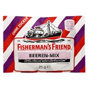 Fishermans Friend Mixed Berries  Menthol Lozenges 25g  12 Pack