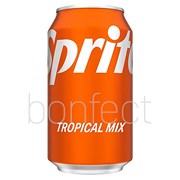 Sprite Tropical Mix Soda Can 355ml  12 Pack