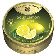 Cavendish  Harvey  Sour Lemon Drops 200g