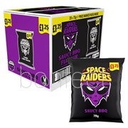 SPACE RAIDER SAUCY BBQ CRISPS 70G20
