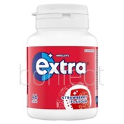 Extra Strawberry Chewing Gum Bottle 46 Pieces  6 Pack