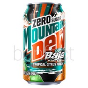 Mountain Dew Zero Sugar Baja Blast Cabo Citrus Soda 355ml  12 Pack