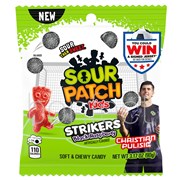 Sour Patch Kids LE Strikers Black Raspberry Soft Candy 90g  12 Pack