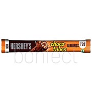 Hershey Choco Tubes Almonds 21g  12 Pack
