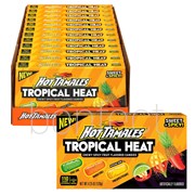 Hot Tamales Tropical Heat Chewy Candy Movie Theatre Box 120g  12 Pack