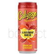 Calypso Sparkling Blood Orange Breeze Zero 330ml  12 Pack
