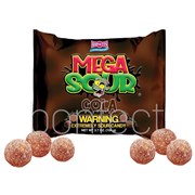 Barnetts Mega Sour Candy Cola 104g  12 Pack