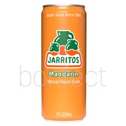 Jarritos Mandarin Soda Can 355ml  24 Pack