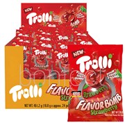 Trolli Flavour Bomb Strawberry 188g  24 Pack