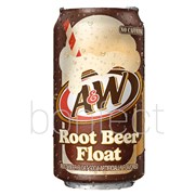 AW Root Beer Float Soda Can 355ml  12 Pack